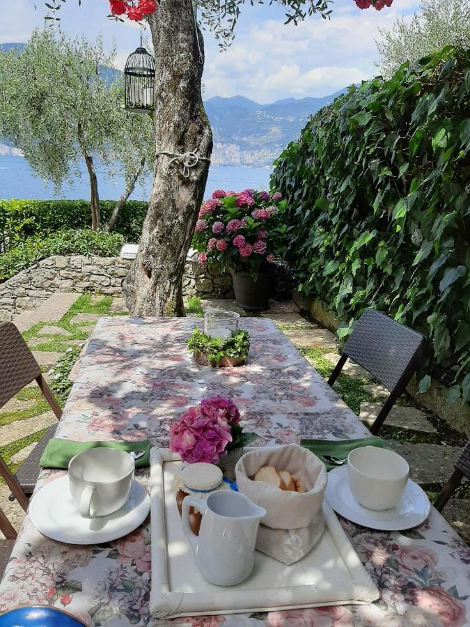 Villa Sul Lago Con Pontile Privato A Brenzone Sul Garda - Unique And Exclusive Екстер'єр фото